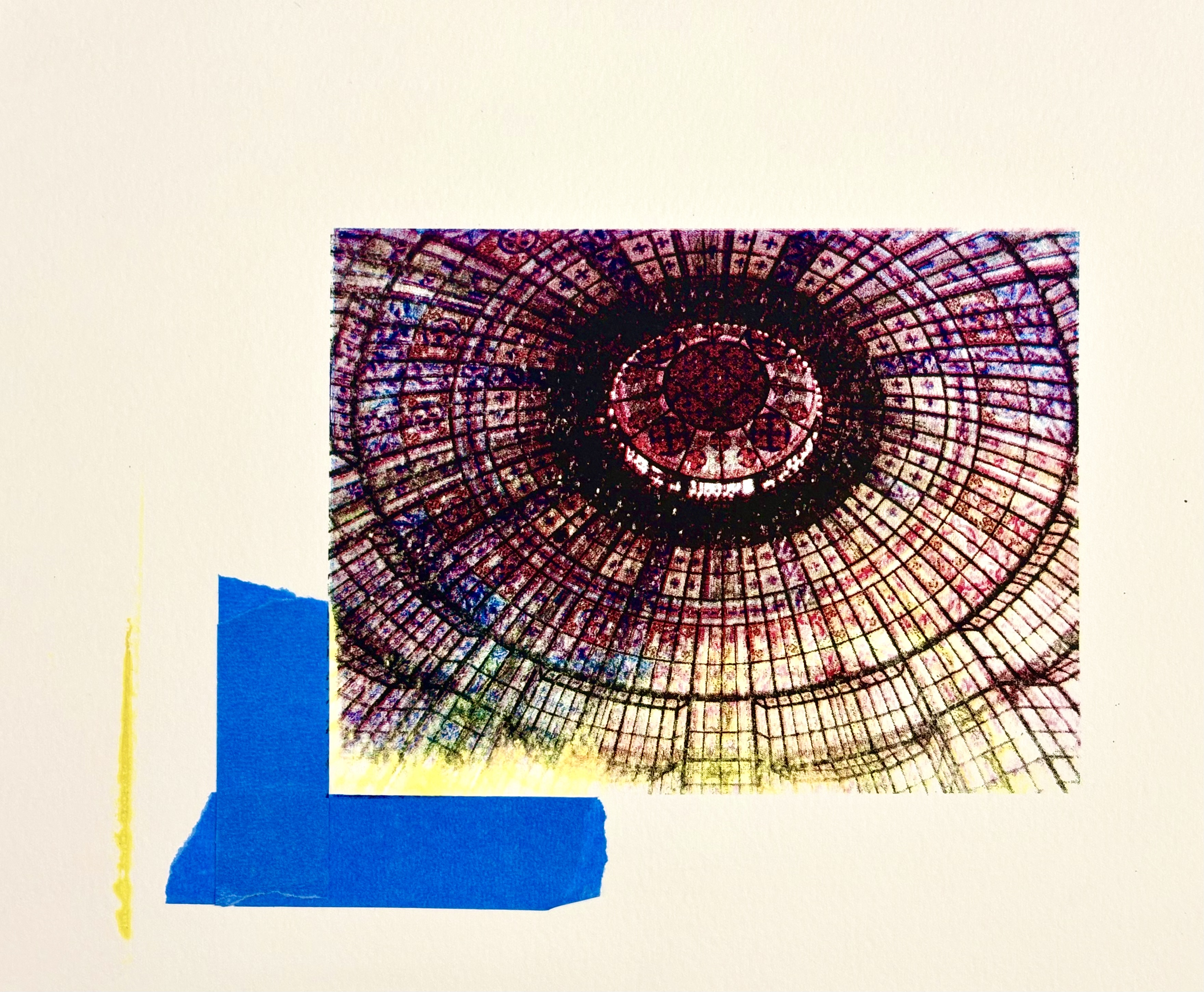 Screen print project, first view