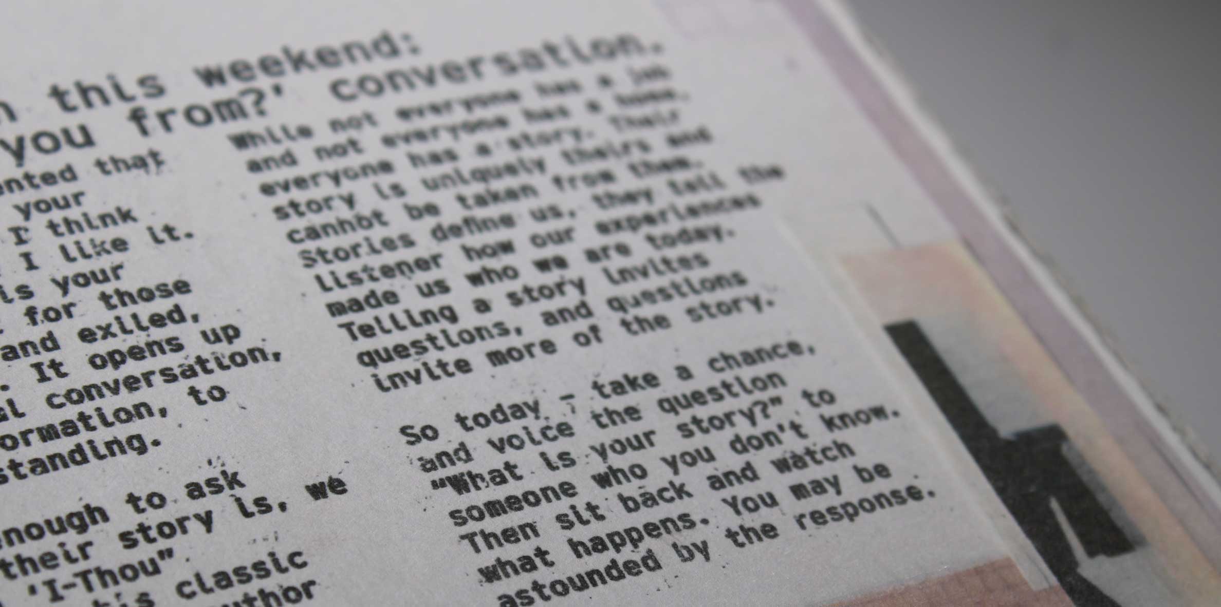 Typography Triptych full poster