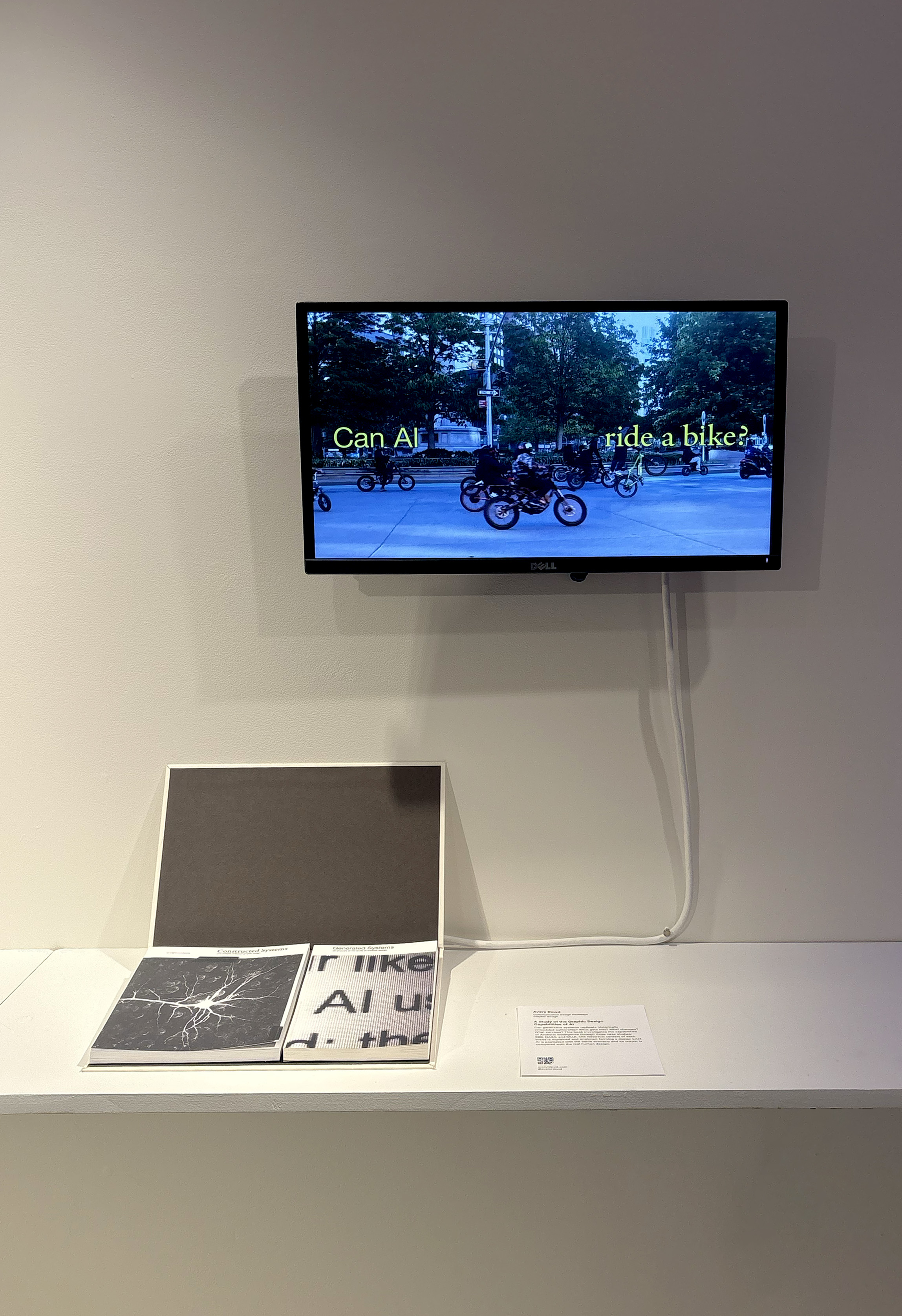 Thesis project on display