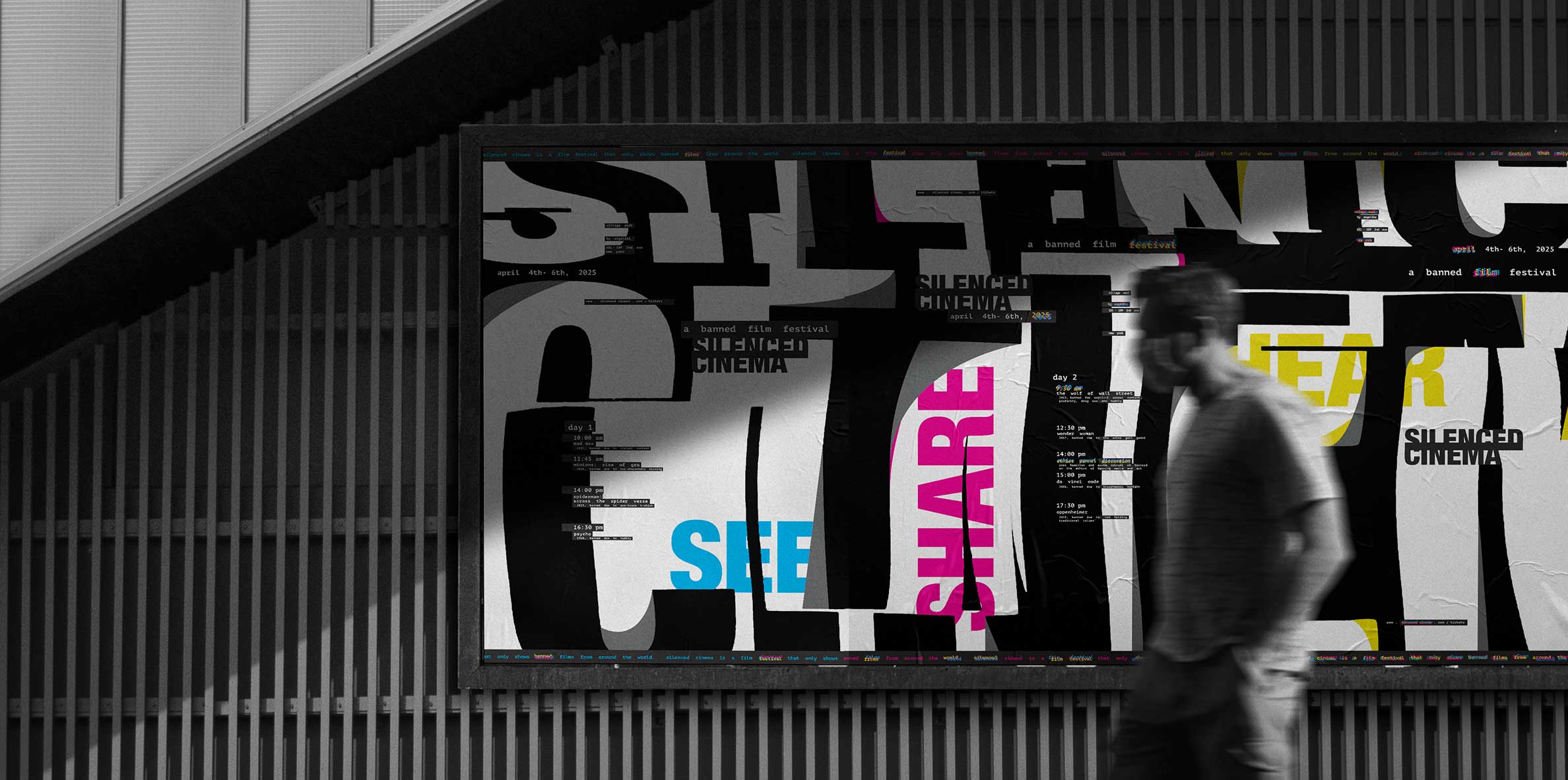 Typography Triptych full poster